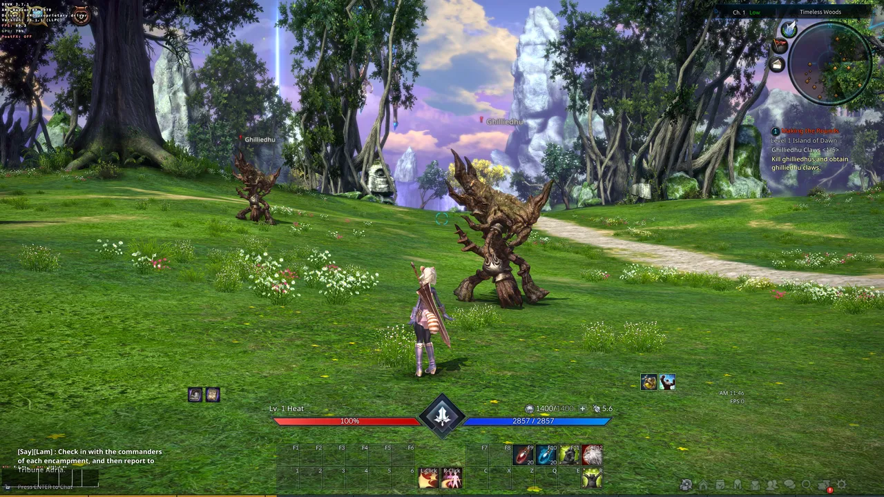 Island of Dawn TERA monster spawns restored in TERA Reforged