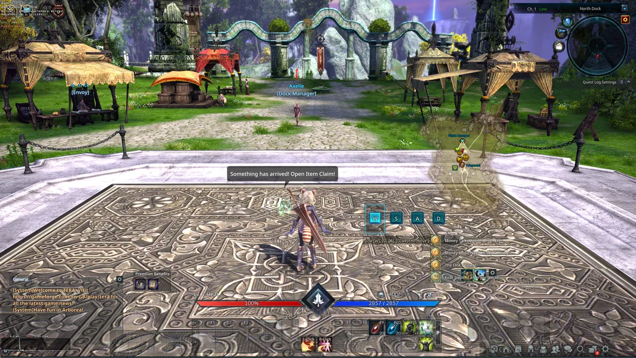 TERA Reforged Island of Dawn starting point restored as the starting zone