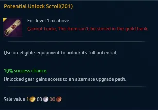Scroll usage UI